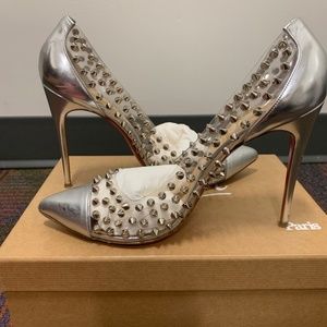 Christian Louboutin Spike Me Pumps PVC Size 41